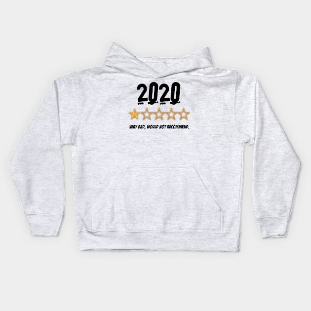 2020 Very Bad Would Not Recommend Kids Hoodie by DZCHIBA